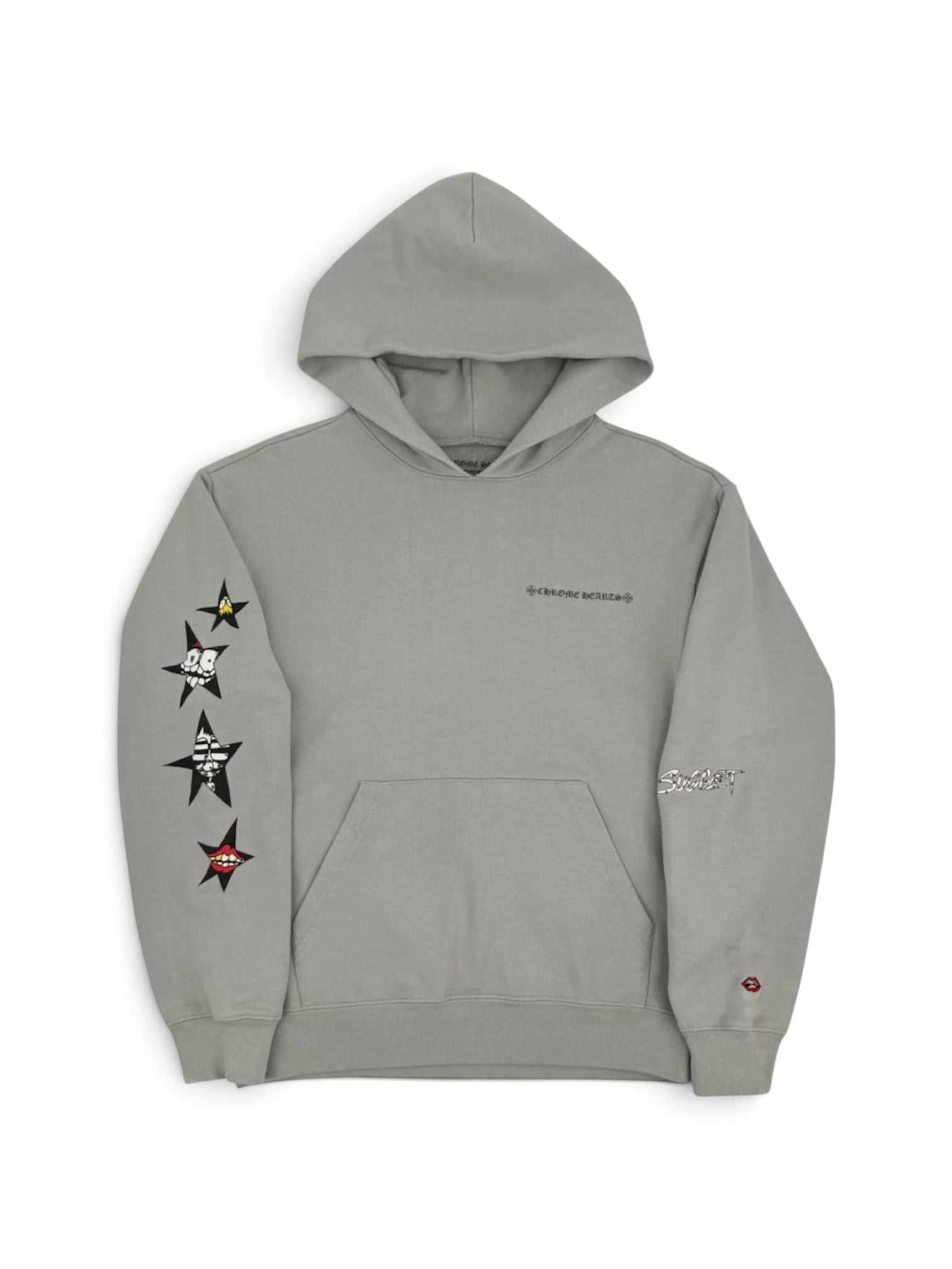 Grey Matty-Boy Chrome Hearts Hoodie