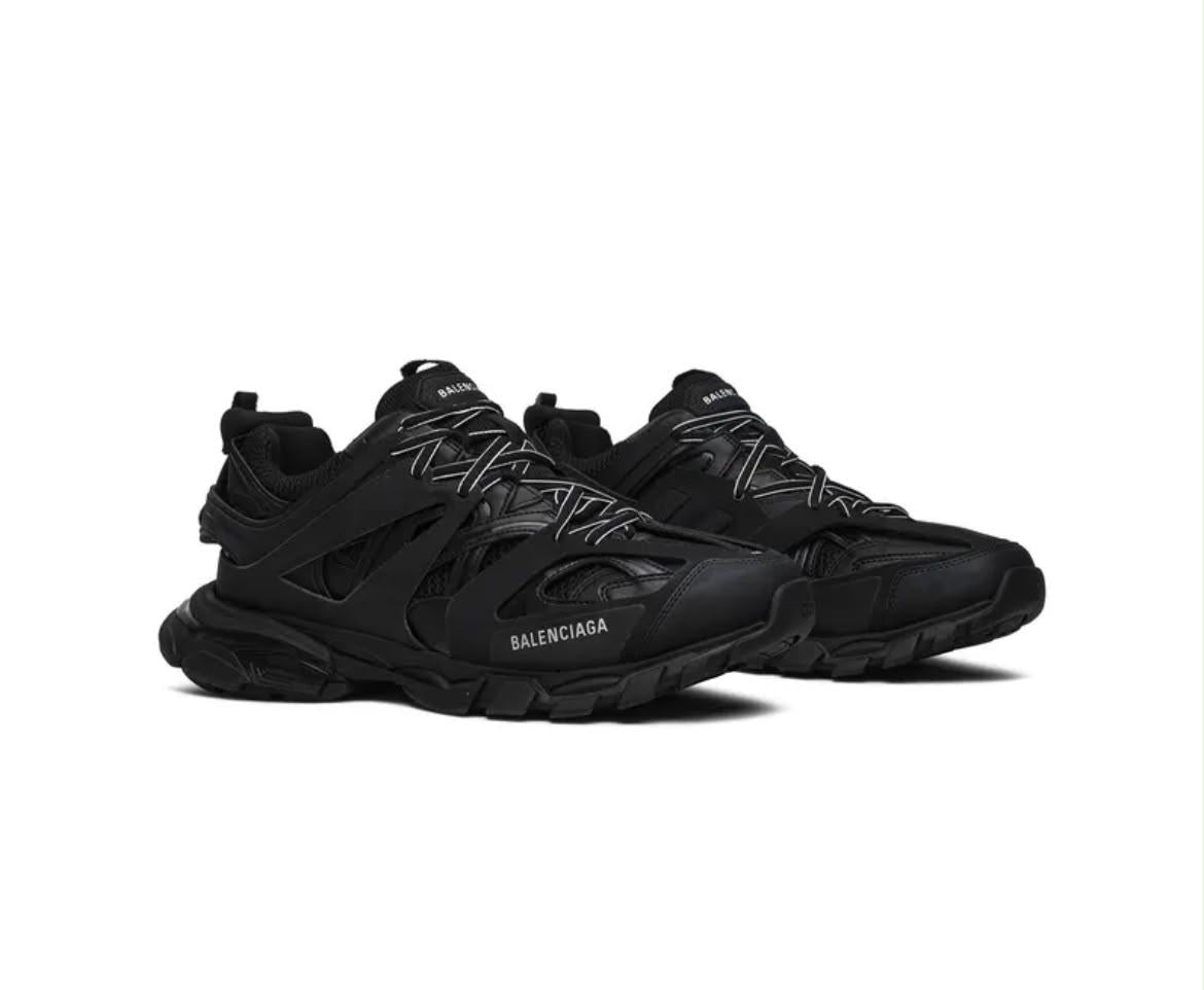 Black Balenciaga Track Runners